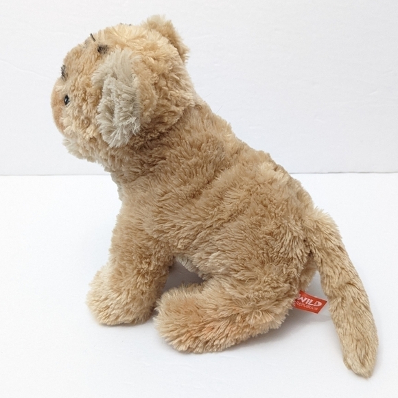 WILD Republic tan baby lion plush 11” - Picture 4 of 7